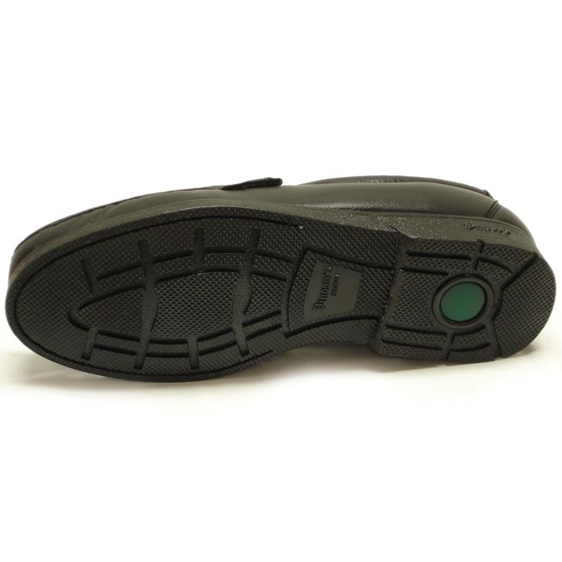 P-4746-628 Black Slip on Loafer Pinosos Made in Spain