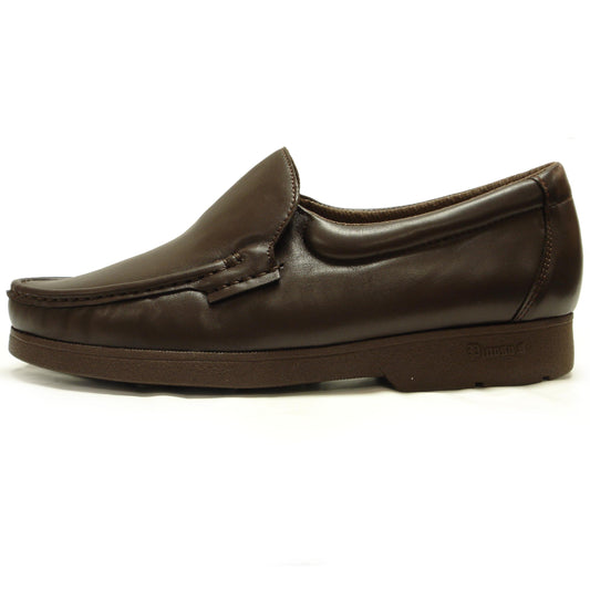 P-4746-628 Brown Slip on Loafer Pinosos Made in Spain