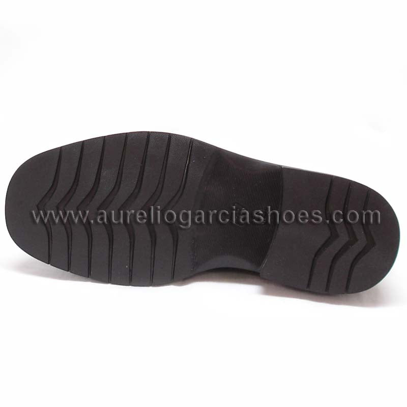 P-5054 Belka Black Lace up Pinosos Made in Spain