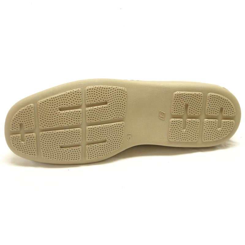 P-5202 Paco Beige Slip on Loafer Pinosos Made in Spain