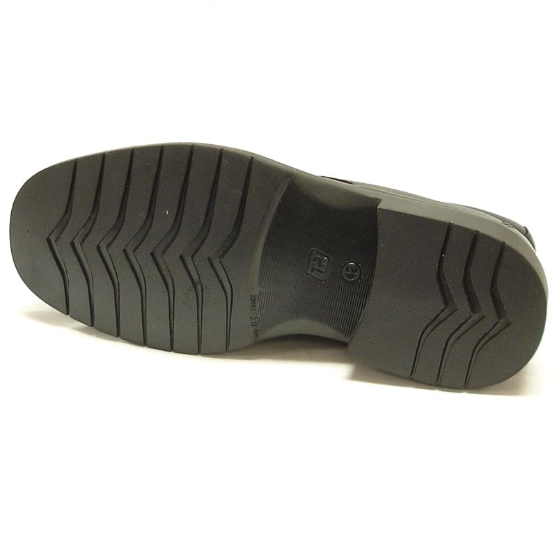 P-5246 Belka Black Leather Boot Lace up Pinosos Made in Spain