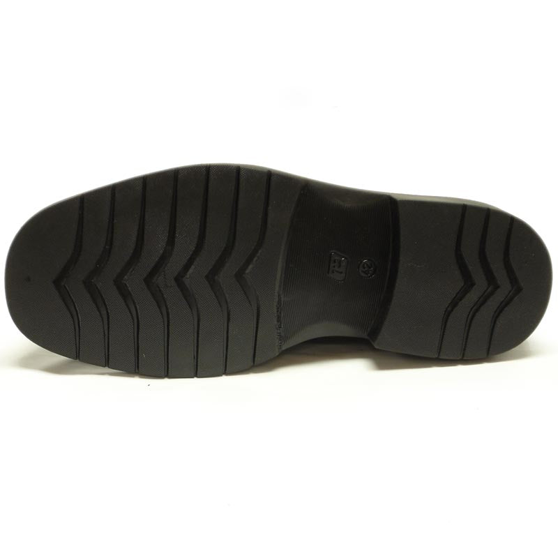 P-5285 Belka Black Leather Lace up Cap toe Pinosos Made in Spain