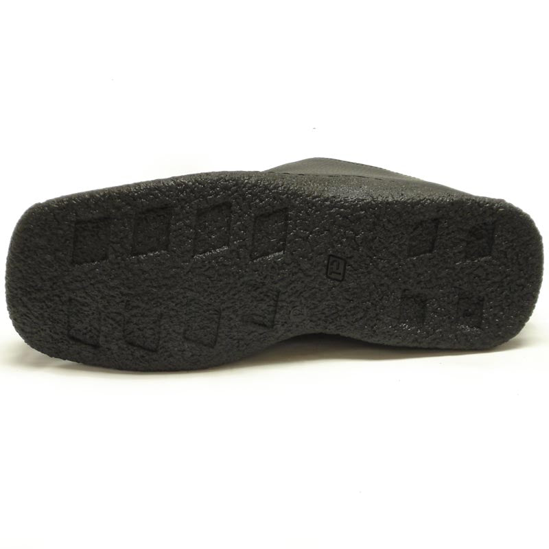 P-5455 Javier Black Leather Lace up Pinosos Made in Spain