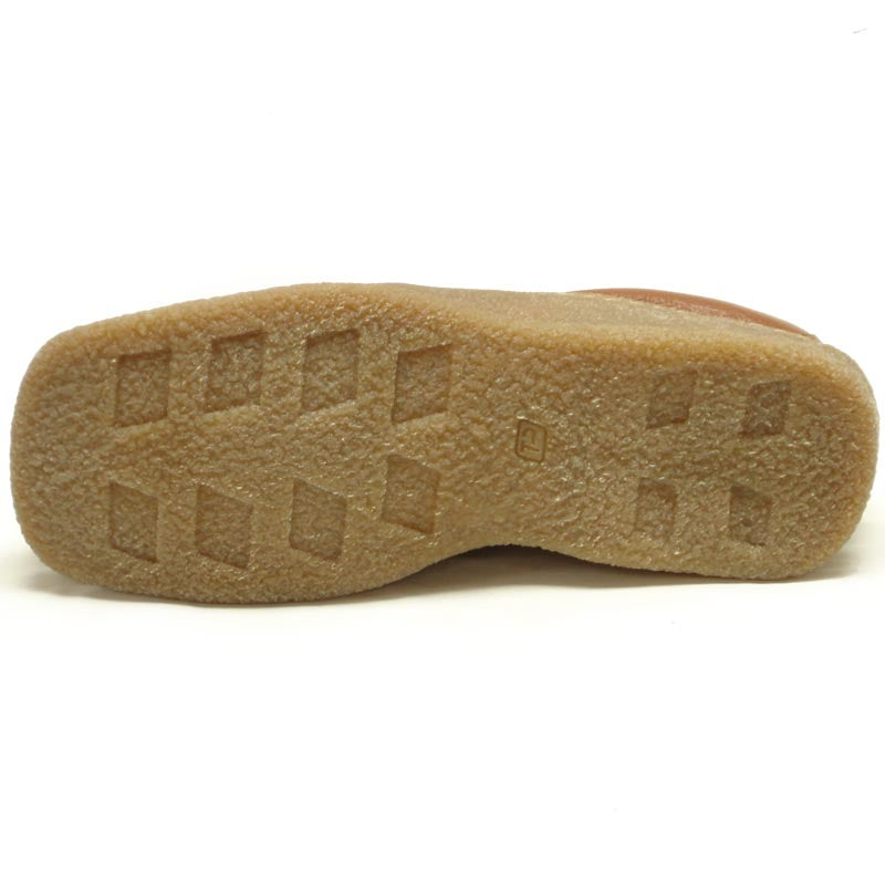 P-5456 Javier Tan Leather Slip on Loafer Pinosos Made in Spain