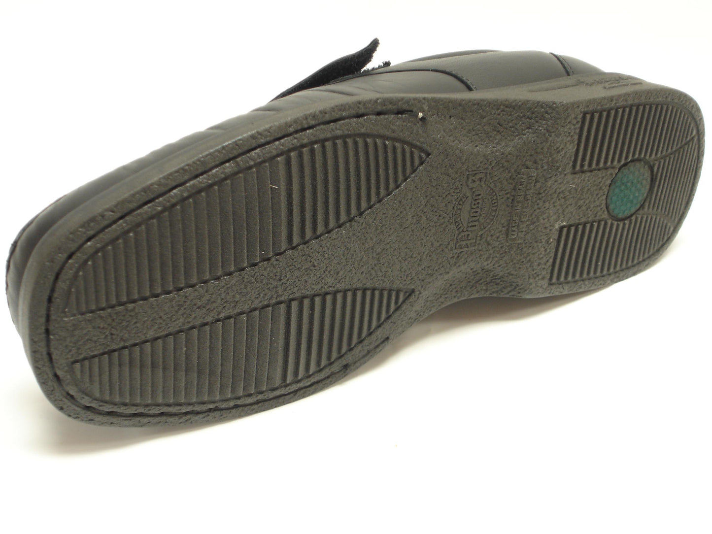 P-5660-P41 Black Leather Velcro Pinosos Made in Spain