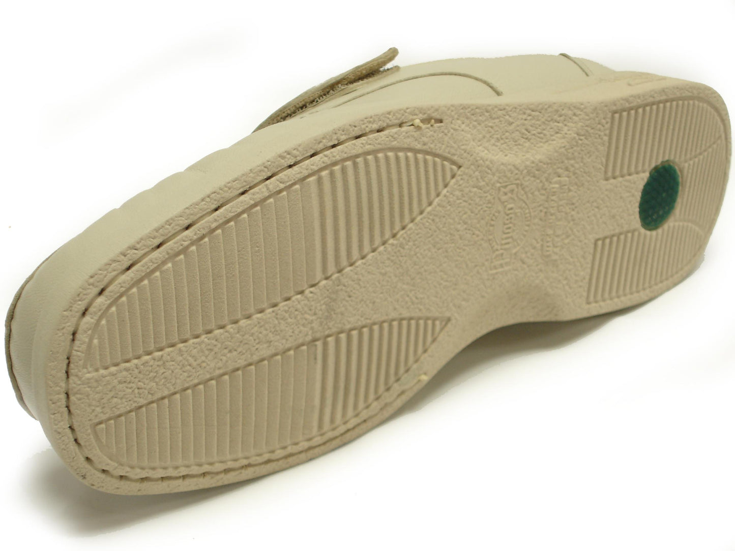 P-5660-P41 Beige Leather Velcro Pinosos Made in Spain