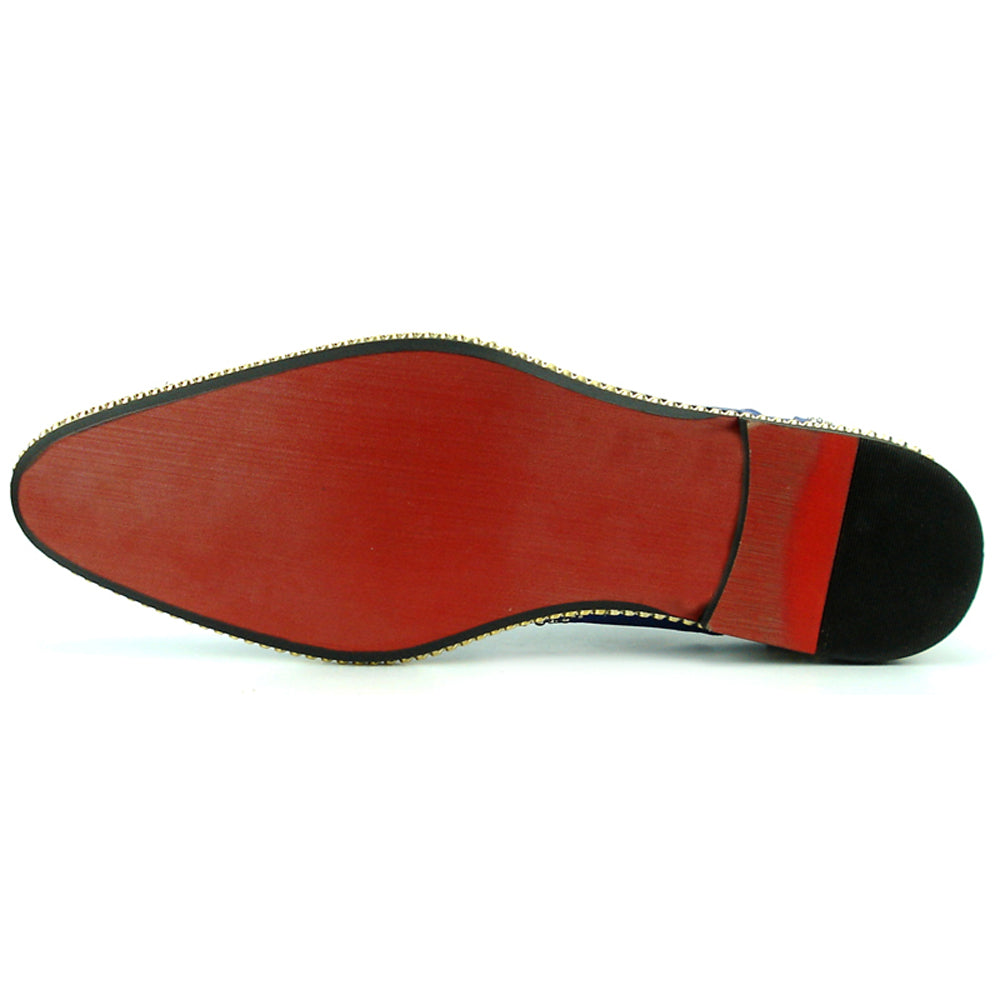 FI-7201 Red Genuine Leather Lace up Wing Tip Fiesso by Aurelio Garcia