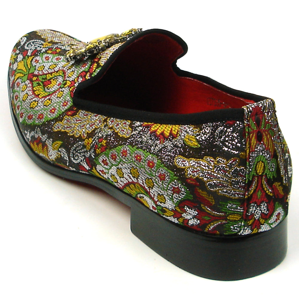 FI-7385-5 Multicolor Slip on Loafer Fiesso by Aurelio Garcia