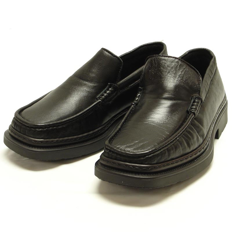 P-4746 Belka Black Slip on Loafer Pinosos Made in Spain