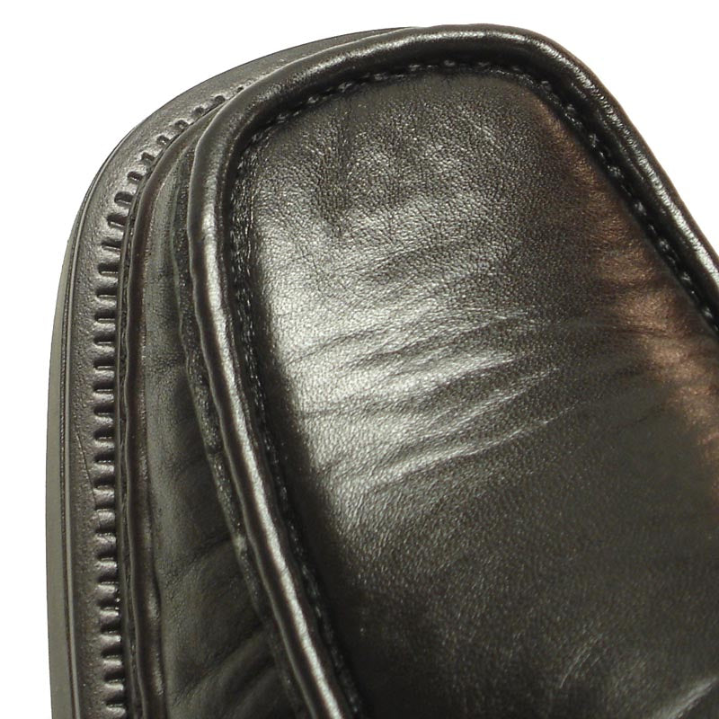 P-4746 Belka Black Slip on Loafer Pinosos Made in Spain