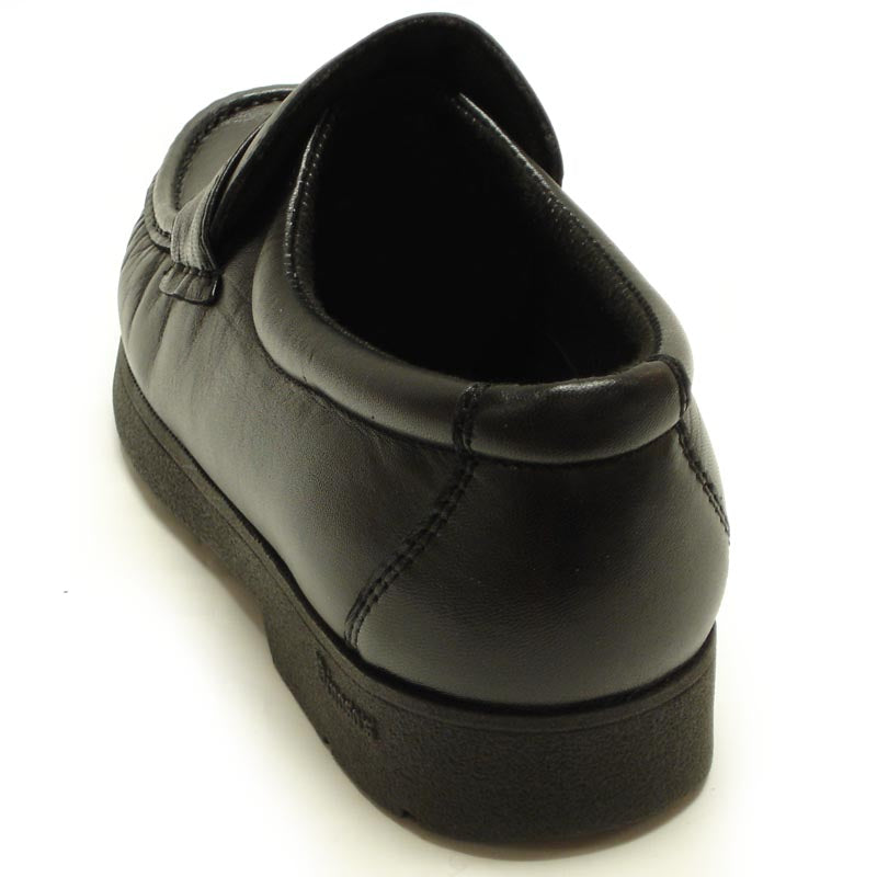 P-4804-628 Black Slip on Penny Loafer Pinosos Made in Spain