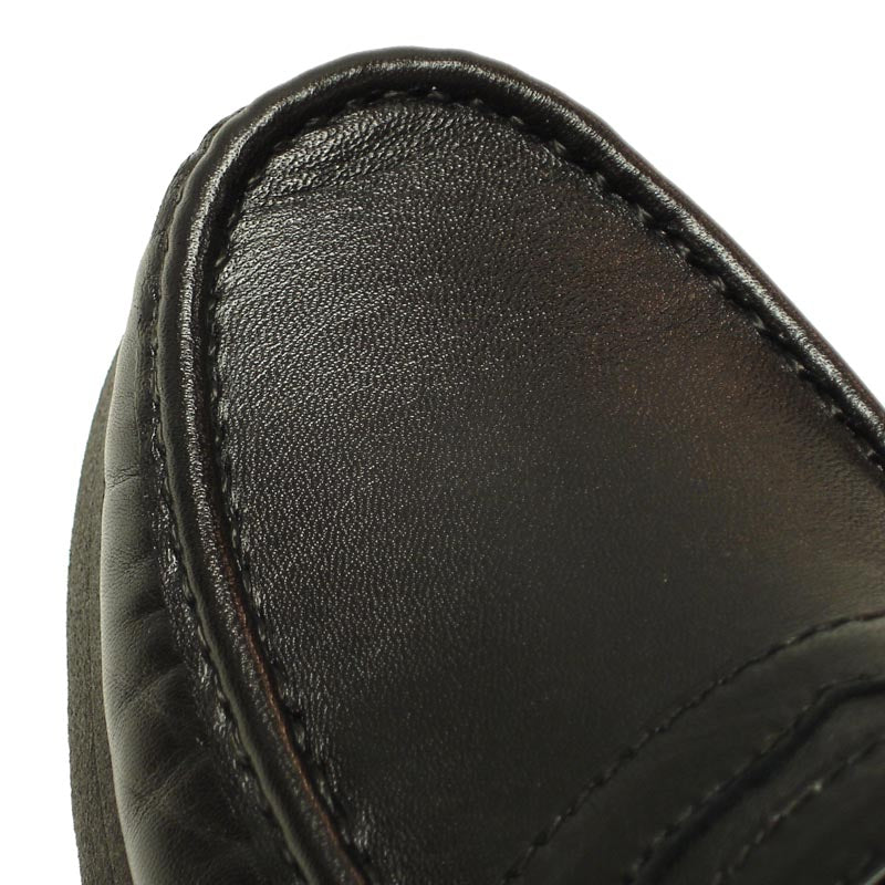 P-4804-628 Black Slip on Penny Loafer Pinosos Made in Spain