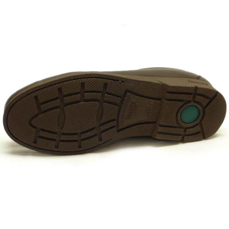 P-4804-628 Brown Slip on Penny Loafer Pinosos Made in Spain