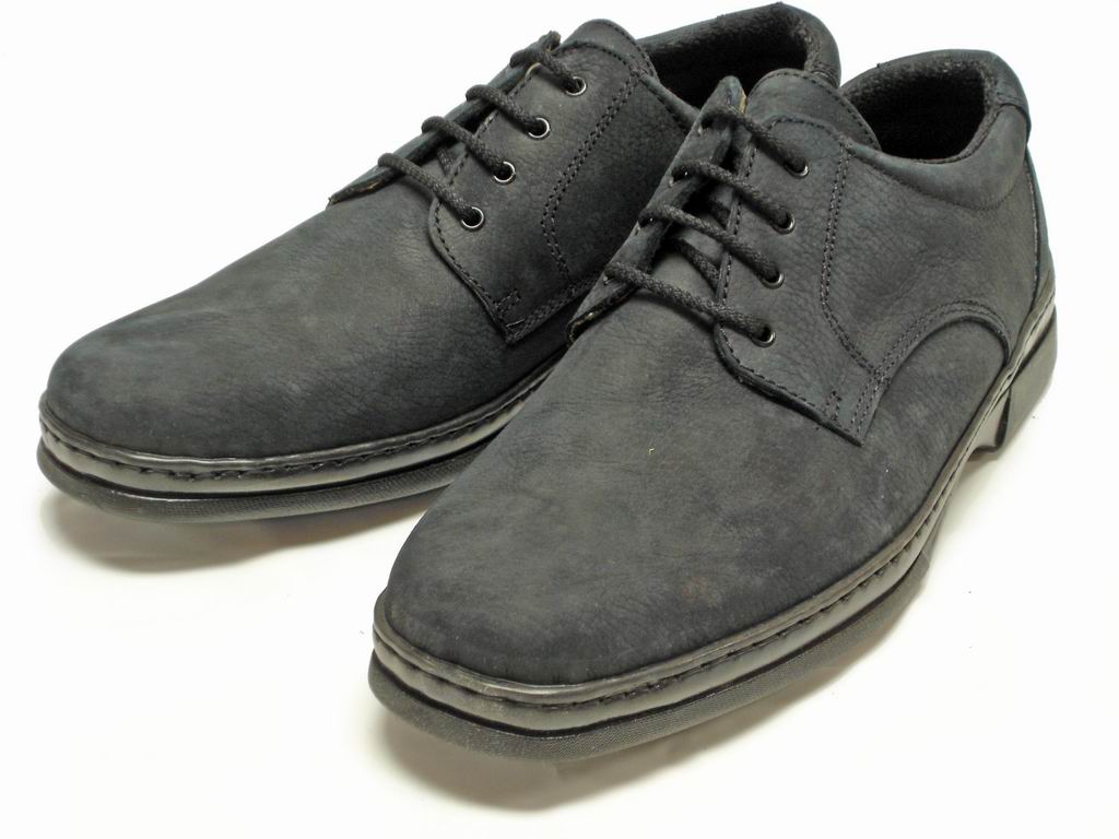 P-5059 Pantera Black Lace up Pinosos Made in Spain