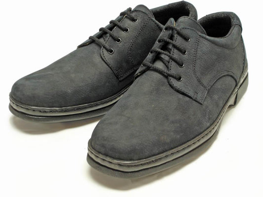 P-5059 Pantera Black Lace up Pinosos Made in Spain