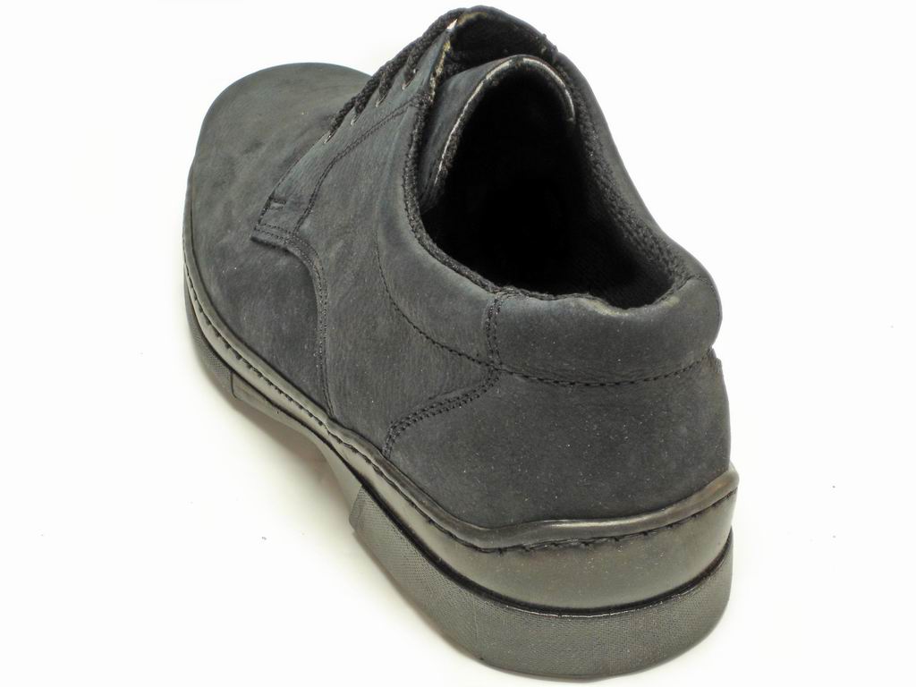 P-5059 Pantera Black Lace up Pinosos Made in Spain