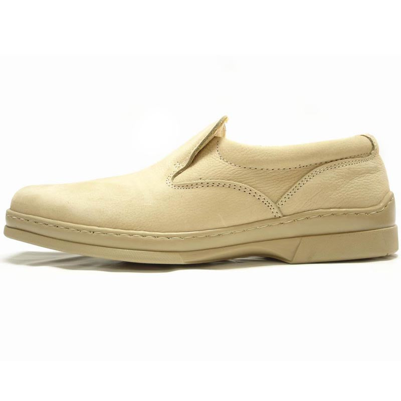 P-5061 Pantera Beige Slip on Loafer Pinosos Made in Spain