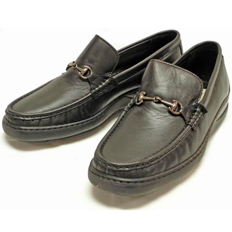 P-5158 Paco Black Slip on Loafer Pinosos Made in Spain