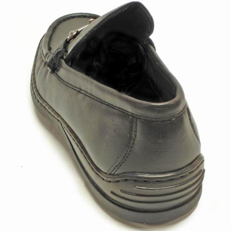 P-5158 Paco Black Slip on Loafer Pinosos Made in Spain