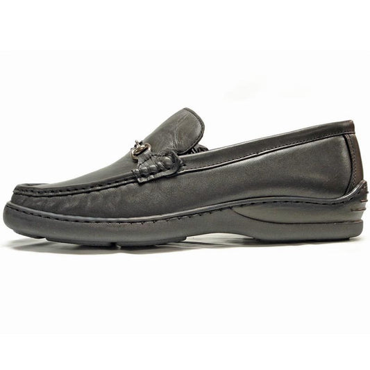 P-5158 Paco Black Slip on Loafer Pinosos Made in Spain