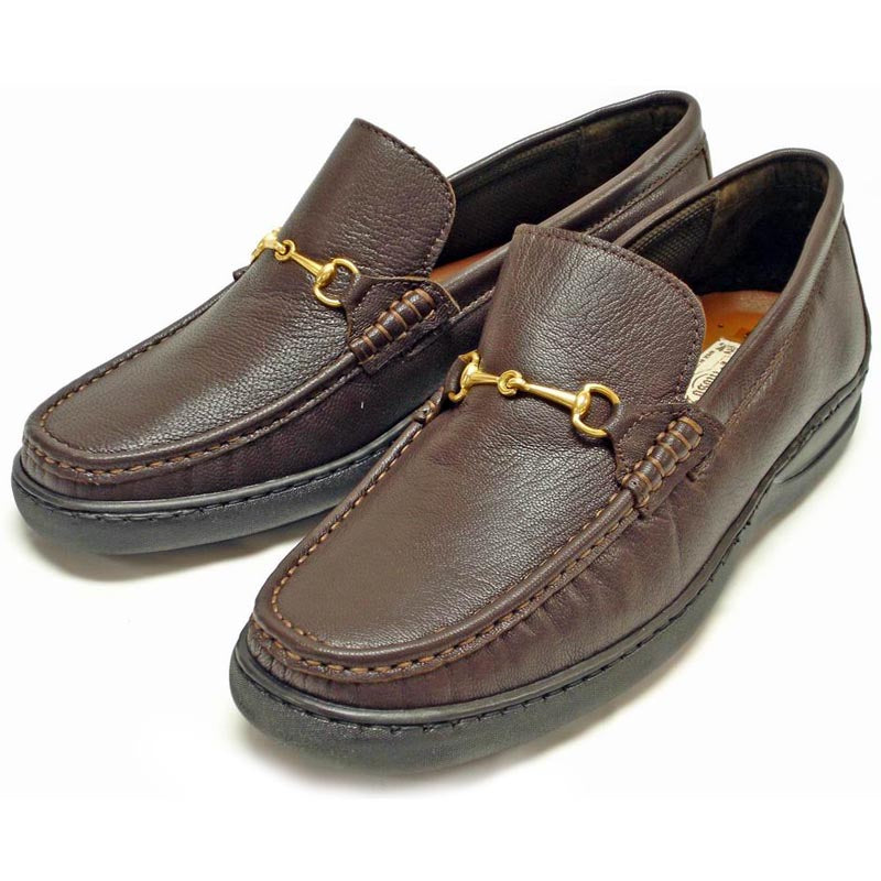 P-5158 Paco Brown Slip on Loafer Pinosos Made in Spain