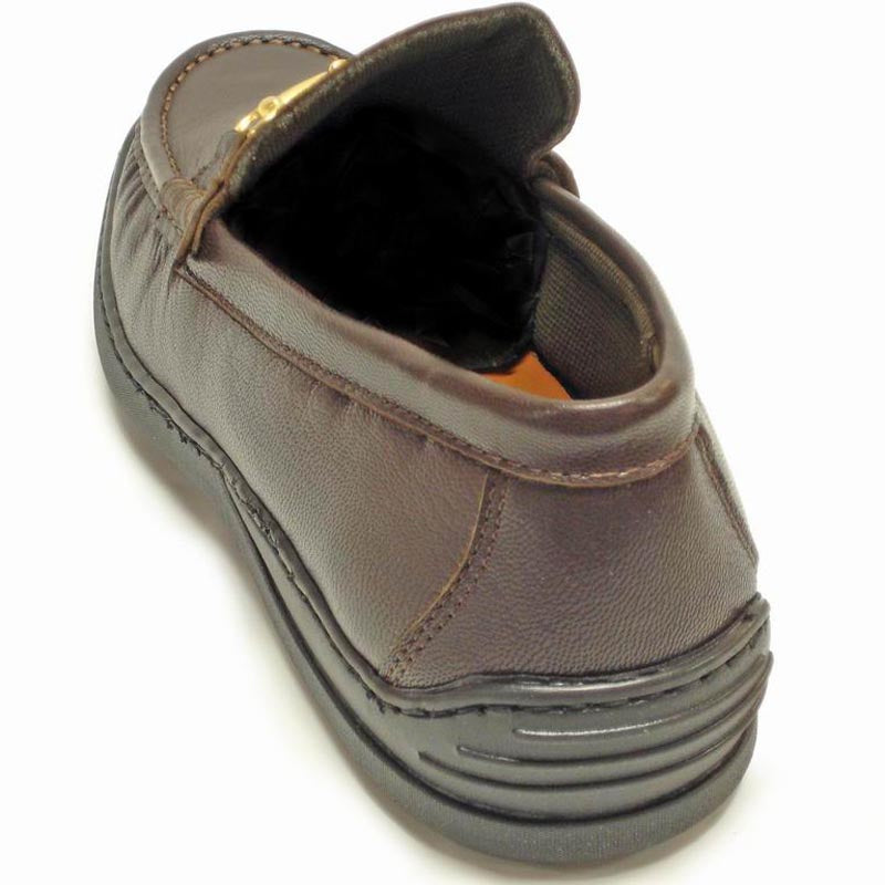 P-5158 Paco Brown Slip on Loafer Pinosos Made in Spain