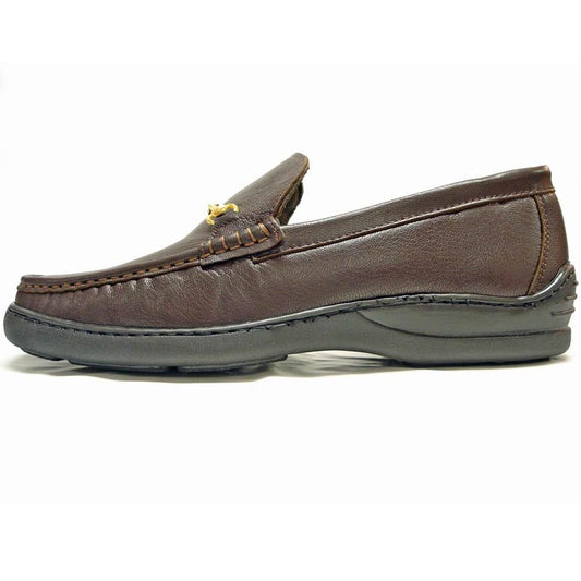P-5158 Paco Brown Slip on Loafer Pinosos Made in Spain