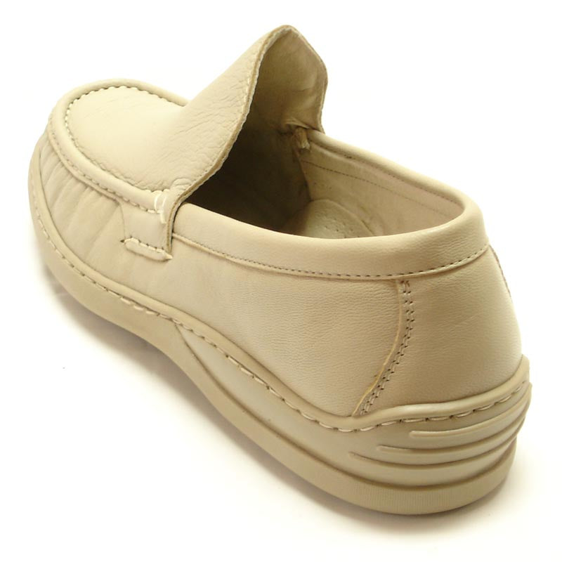 P-5202 Paco Beige Slip on Loafer Pinosos Made in Spain