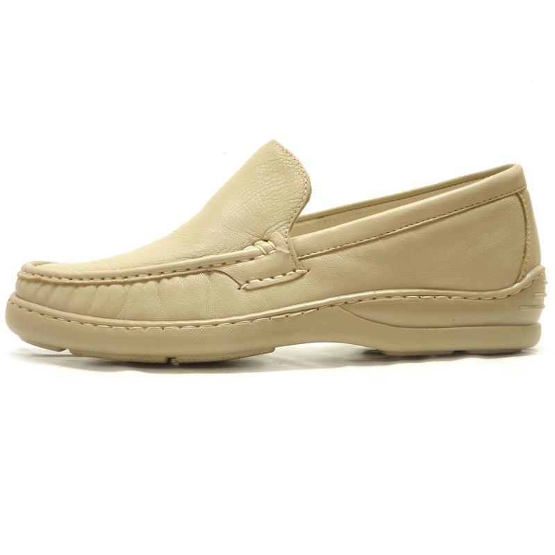 P-5202 Paco Beige Slip on Loafer Pinosos Made in Spain