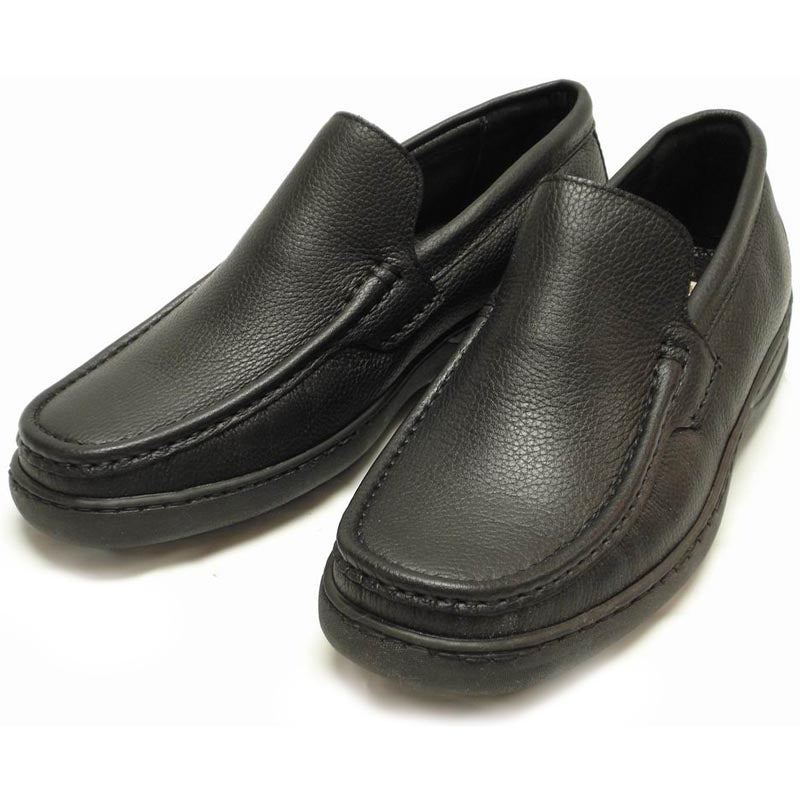 P-5202 Paco Black Slip on Loafer Pinosos Made in Spain
