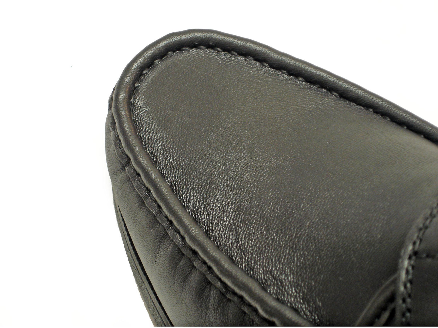 P-5203-628 Black Leather Velcro Strap Pinosos Made in Spain