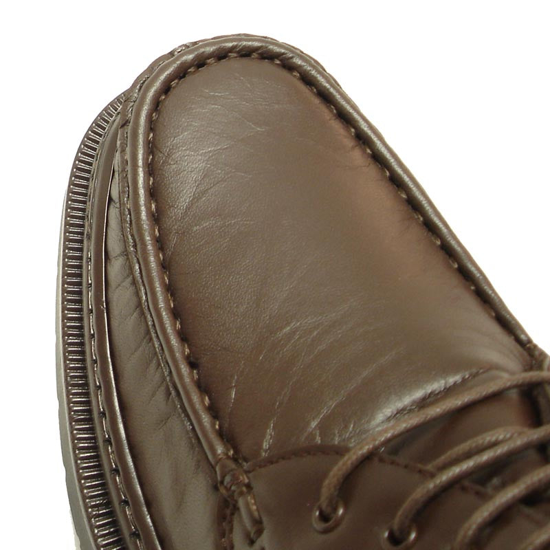 P-5246 Belka Brown Leather Boot Lace up Pinosos Made in Spain