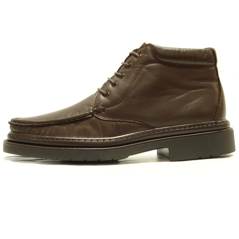 P-5246 Belka Brown Leather Boot Lace up Pinosos Made in Spain