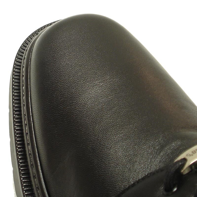 P-5250 Belka Black Leather Boot Lace up Pinosos Made in Spain