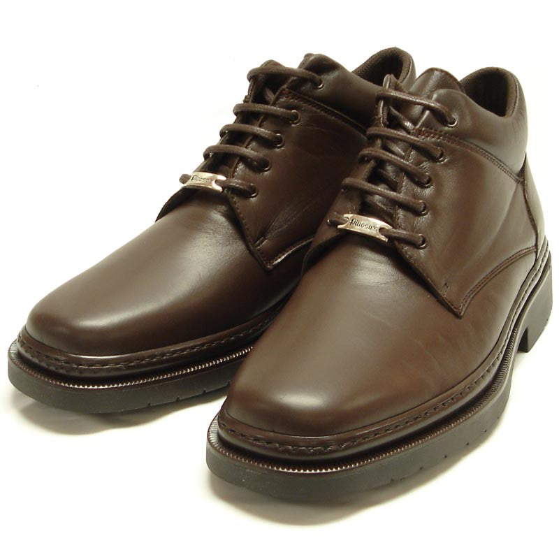 P-5250 Belka Brown Leather Boot Lace up Pinosos Made in Spain