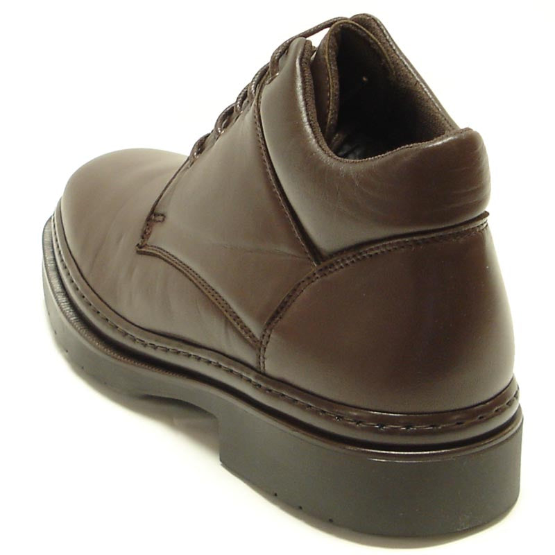 P-5250 Belka Brown Leather Boot Lace up Pinosos Made in Spain