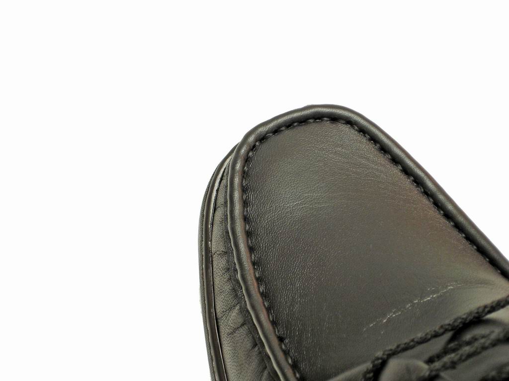 P-5282 Paco Black Leather Lace up Pinosos Made in Spain