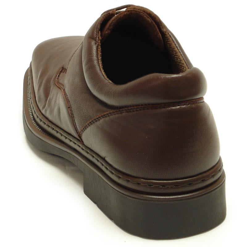 P-5498 Goran Brown Leather Lace up Pinosos Made in Spain