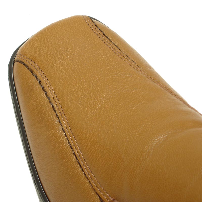 P-5594 Tan Leather Slip on Loafer Pinosos Made in Spain