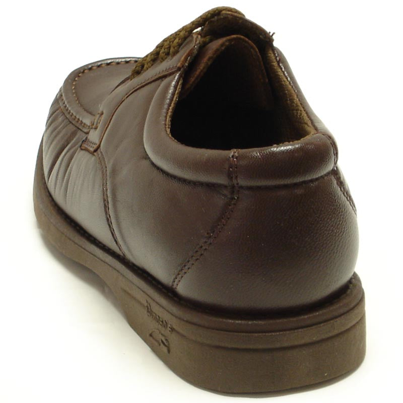 P-5605-668 Brown Leather Lace up Pinosos Made in Spain