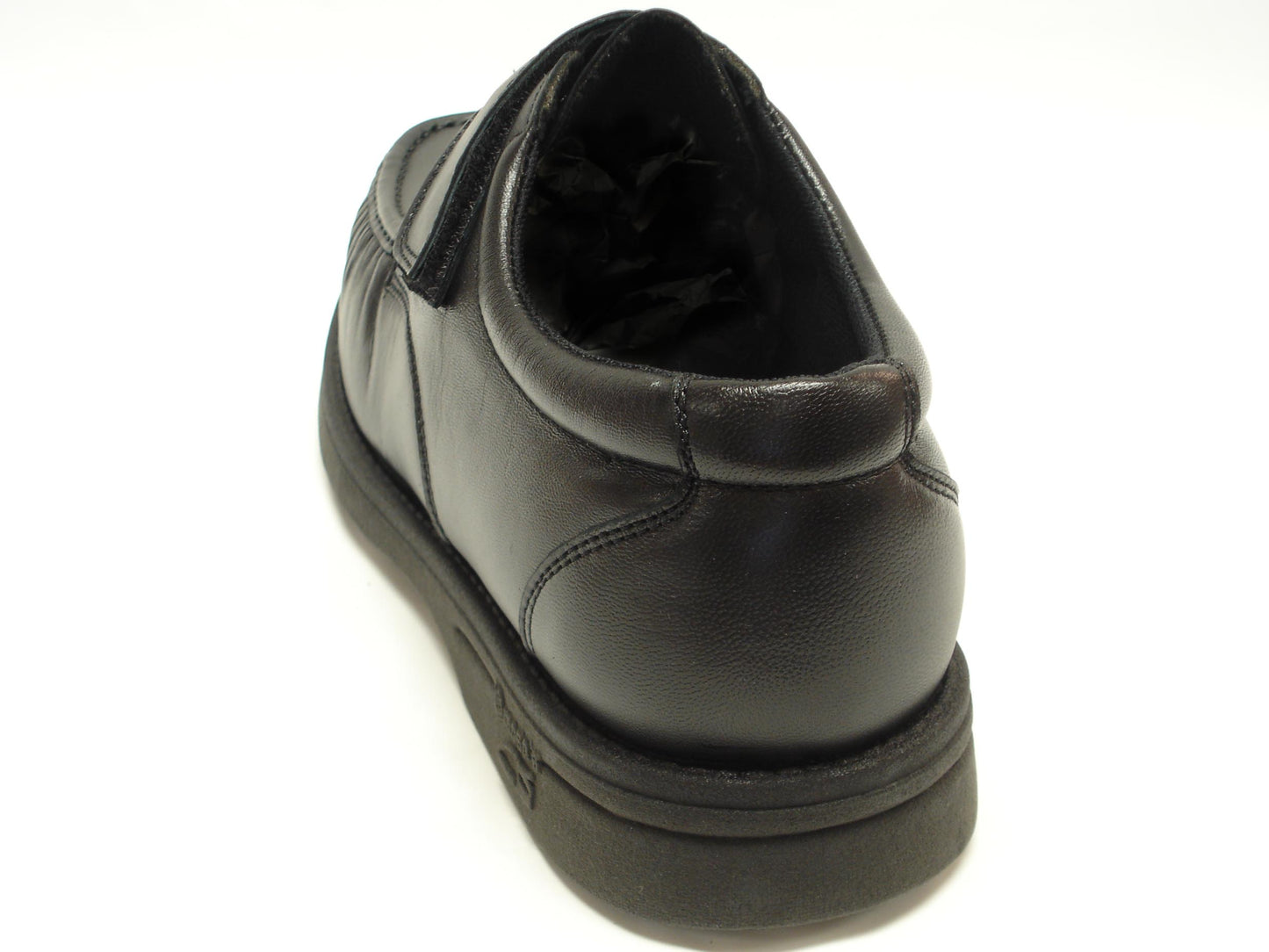 P-5660-668 Black Leather Velcro Pinosos Made in Spain
