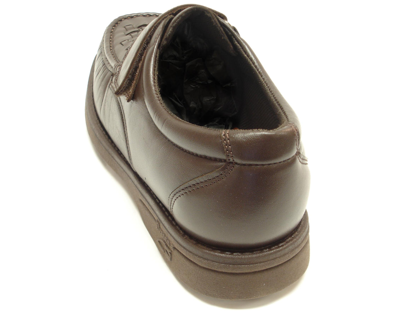 P-5660-P41 Brown Leather Velcro Pinosos Made in Spain