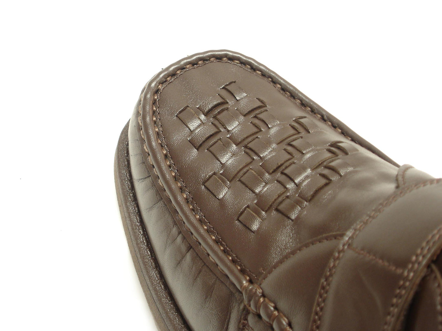 P-5660-P41 Brown Leather Velcro Pinosos Made in Spain