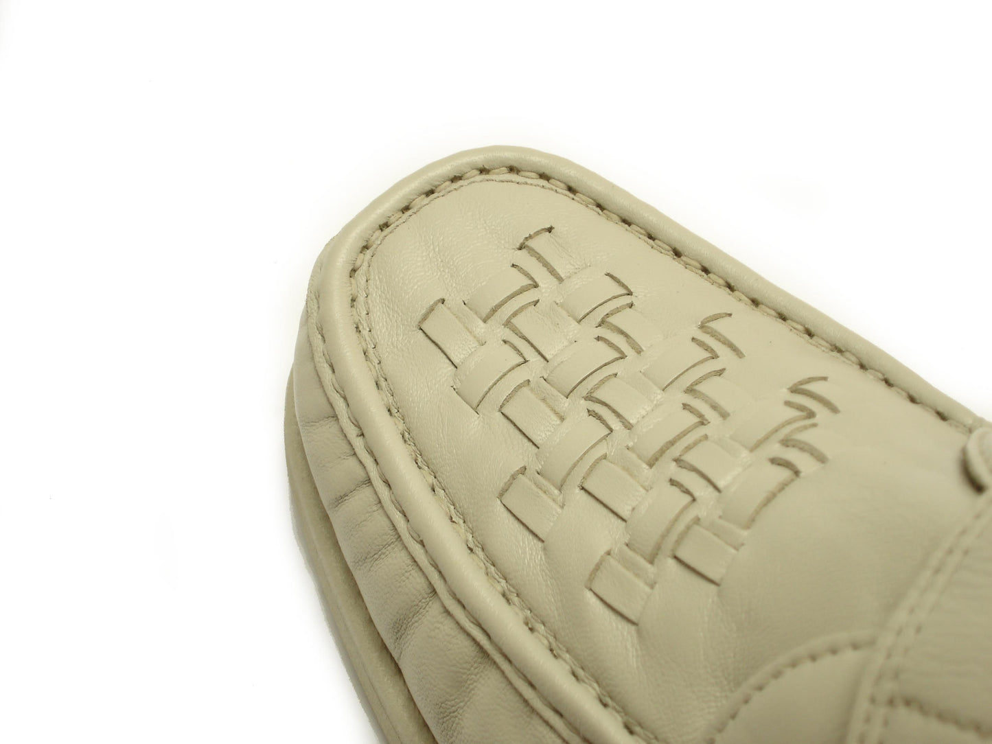 P-5660-P41 Beige Leather Velcro Pinosos Made in Spain
