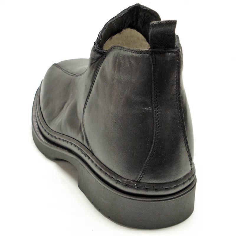 P-5692 Belka Black Leather Boot Pinosos Made in Spain