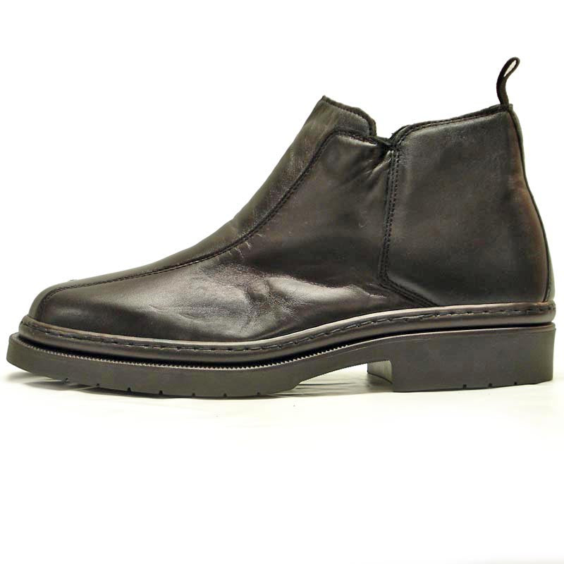 P-5692 Belka Black Leather Boot Pinosos Made in Spain