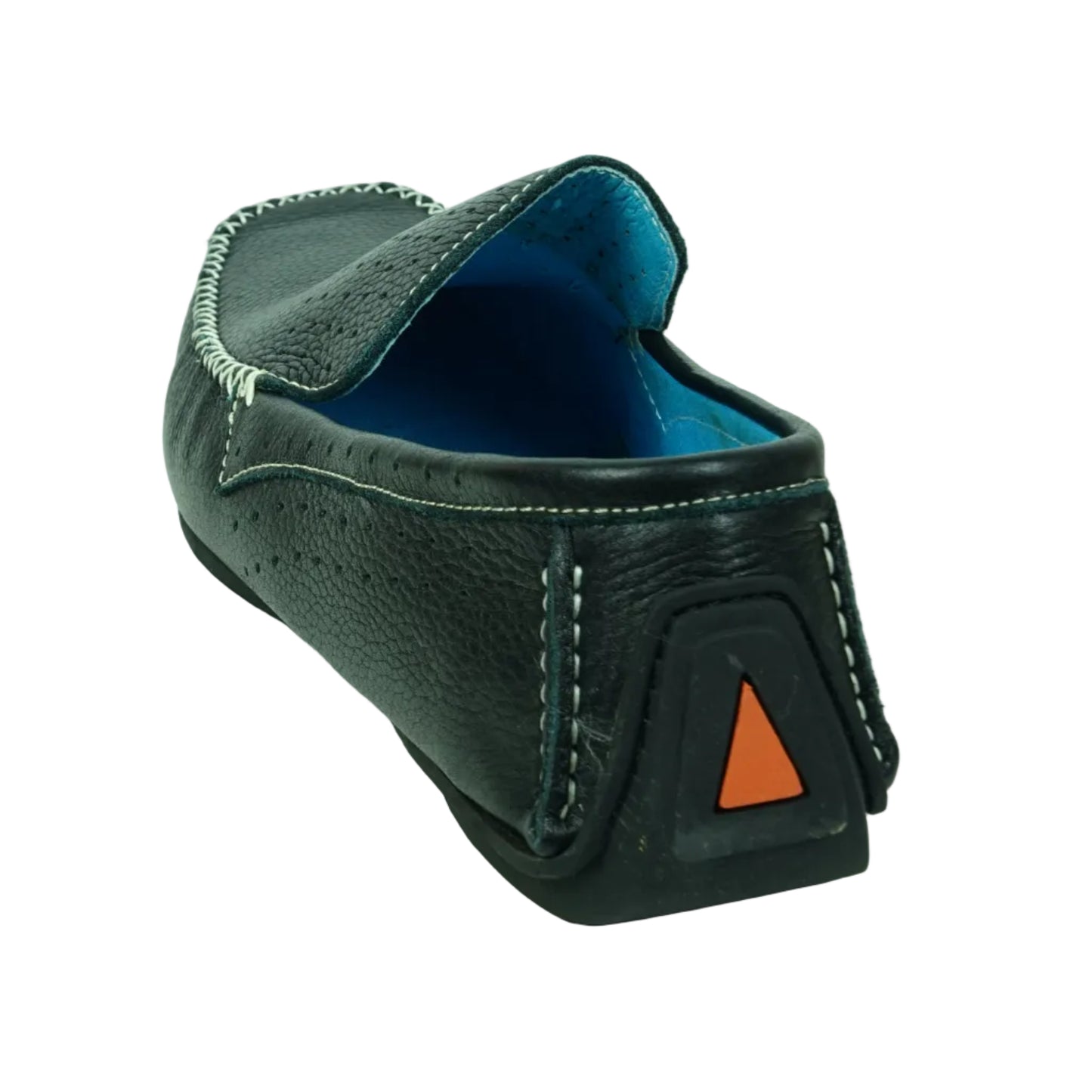 FI-4001 Black Leather Slip on Loafer Fiesso by Aurelio Garcia