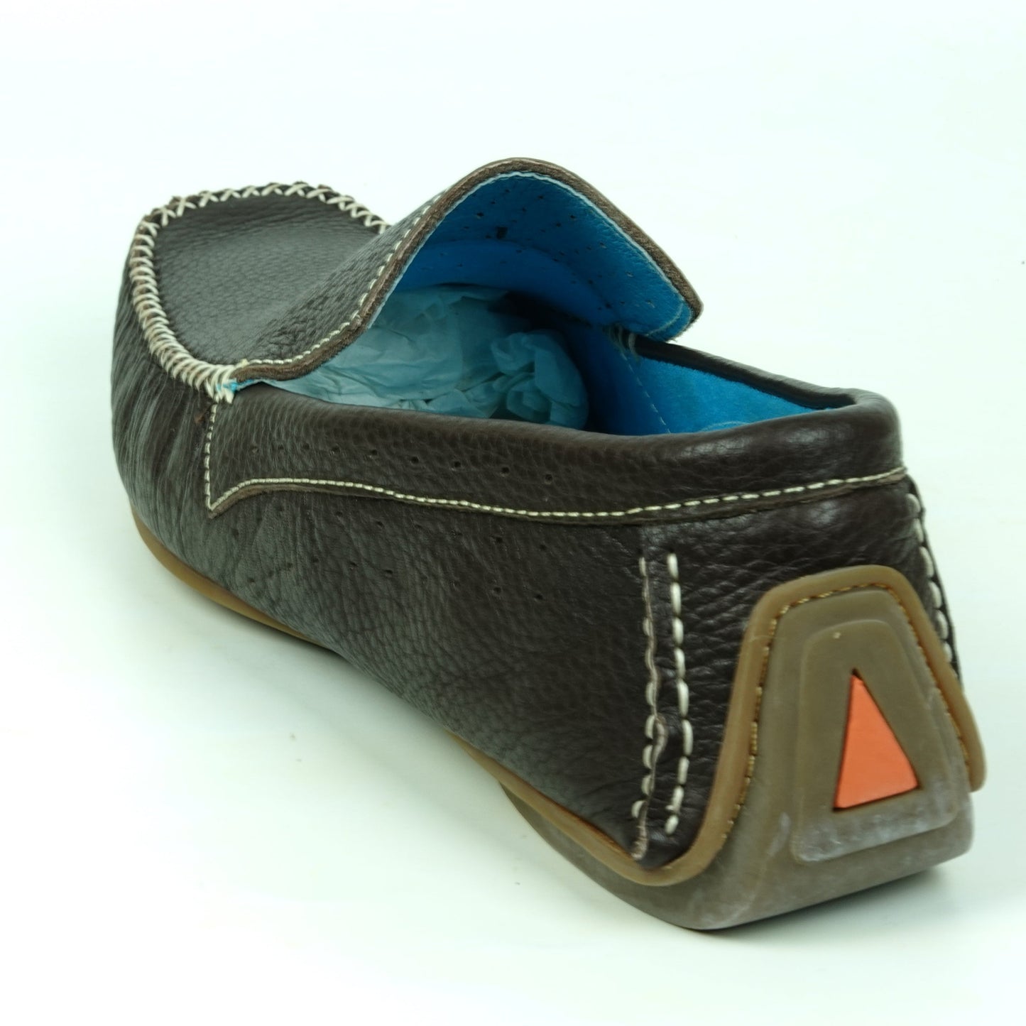 FI-4001 Brown Leather Slip on Loafer Fiesso by Aurelio Garcia