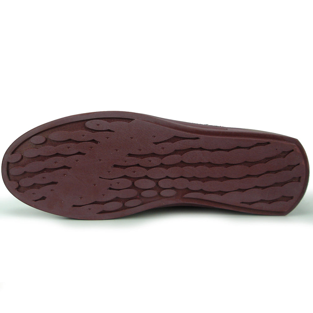 FI-2174-2 Burgundy Glitter Casual High Top Sneaker Boot Fiesso by Aurelio Garcia