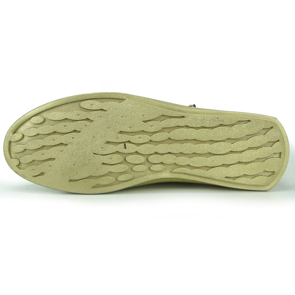 FI-2174-2 Gold Glitter Casual High Top Sneaker Boot Fiesso by Aurelio Garcia